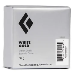 Chalk & Accessories>Black Diamond 56G White Gold Chalk Block