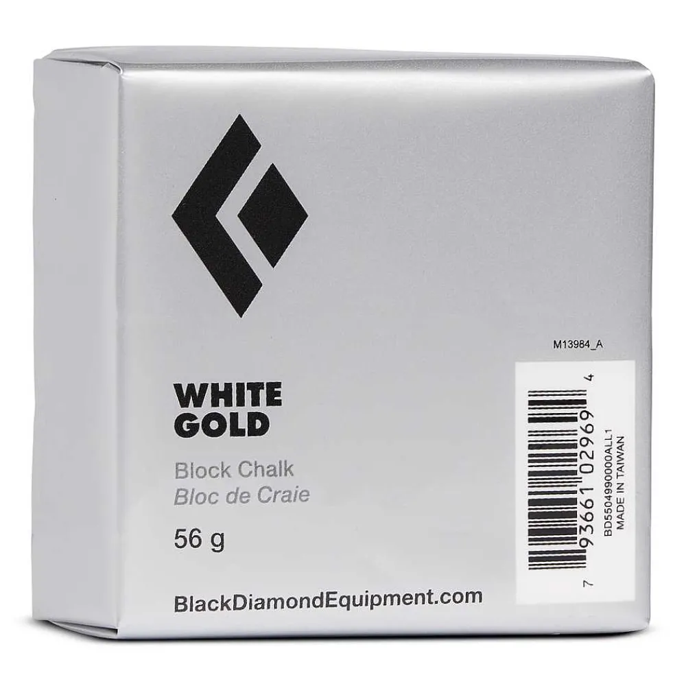 Chalk & Accessories>Black Diamond 56G White Gold Chalk Block