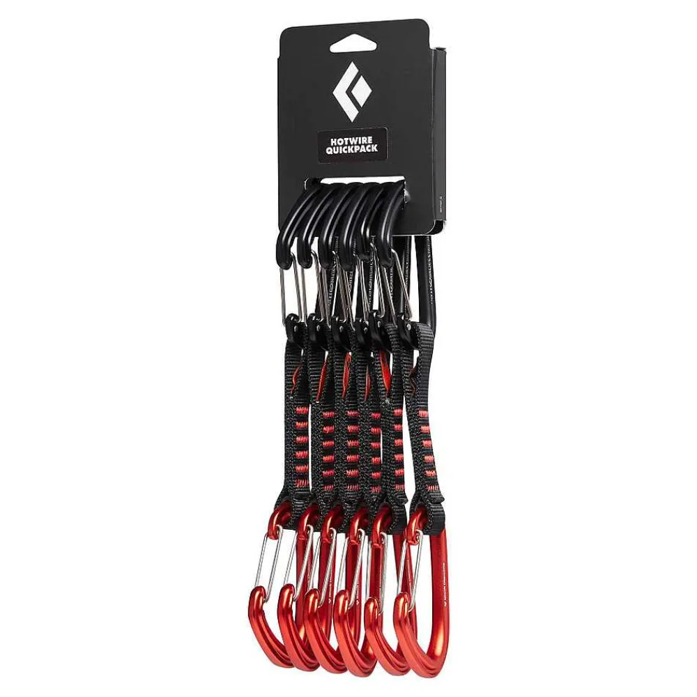 Quickdraws & Runners>Black Diamond Hotwire Quickdraw Quickpack 12 Cm