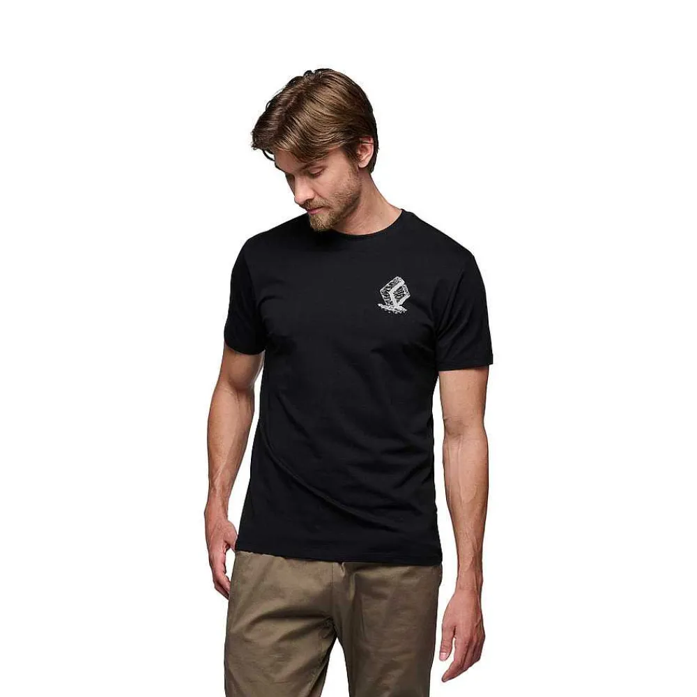 Tees & Tanks>Black Diamond Men'S Boulder Short Sleeve Tee