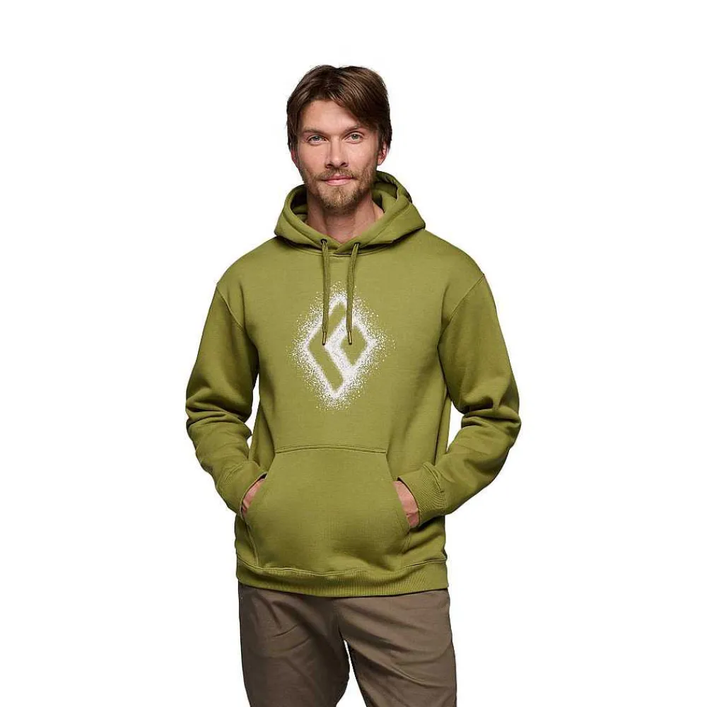 Hoodies>Black Diamond Men'S Chalked Up 2.0 Pullover Hoody
