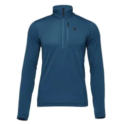 Ski & Snowboard Jackets>Black Diamond Men'S Coefficient Lt Quarter Zip Pullover
