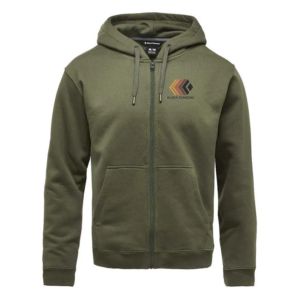 Hoodies>Black Diamond Men'S Faded Full Zip Hoody