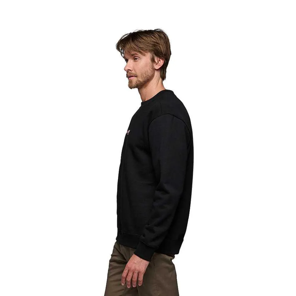 Shirts>Black Diamond Men'S Heritage Wordmark Crewneck