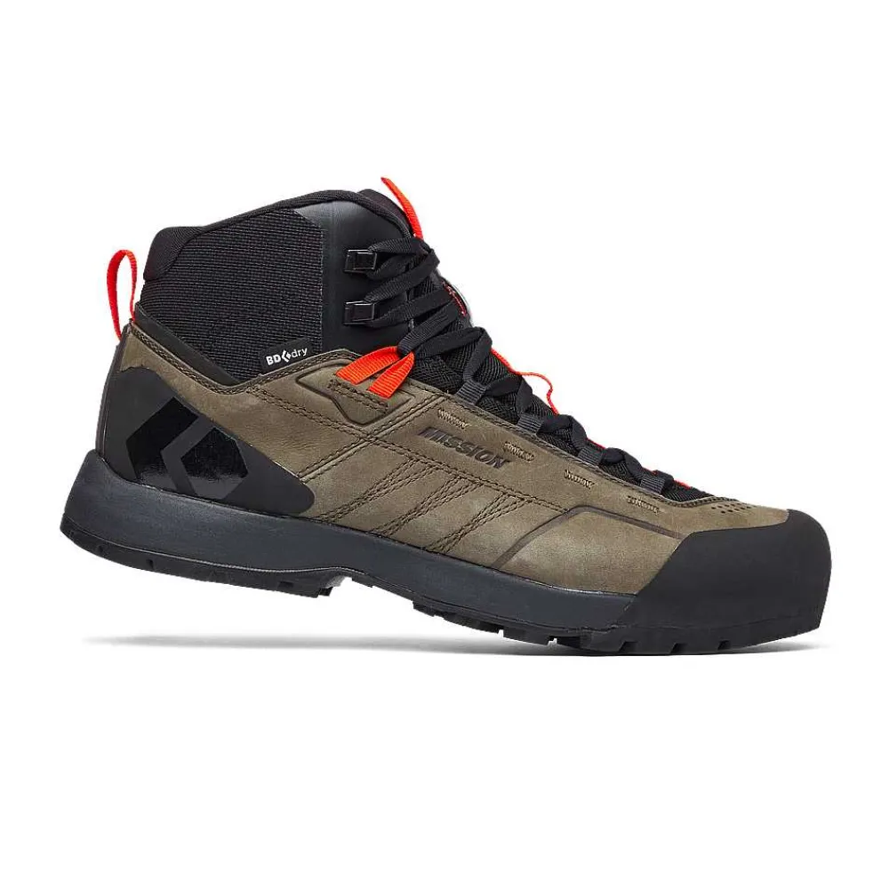 Approach Shoes>Black Diamond Men'S Mission Leather Mid Waterproof Approach Shoes 2Nds
