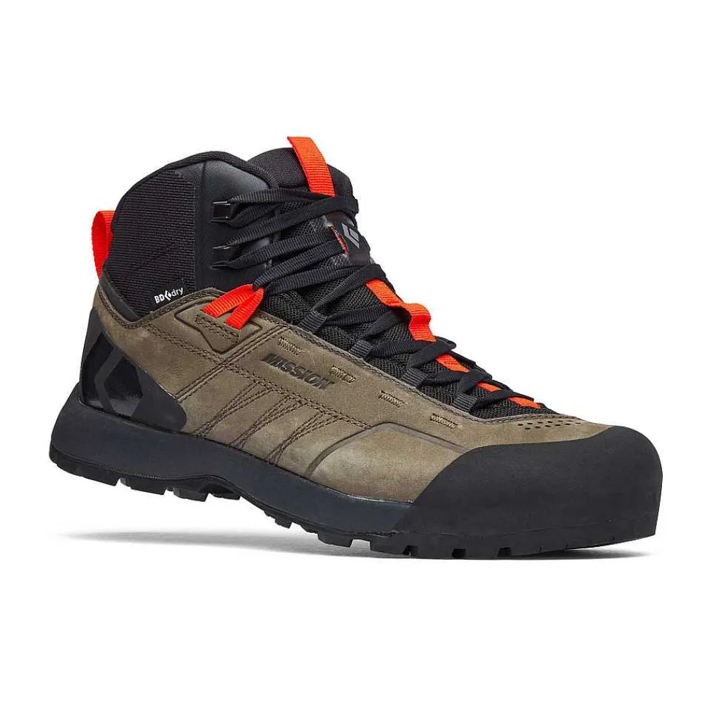 Approach Shoes>Black Diamond Men'S Mission Leather Mid Waterproof Approach Shoes