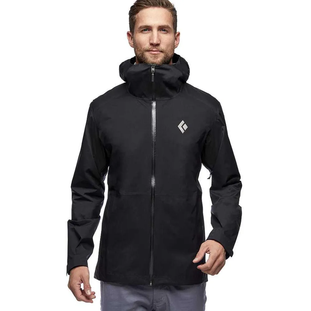 Shells>Black Diamond Men'S Stormline Stretch Rain Shell