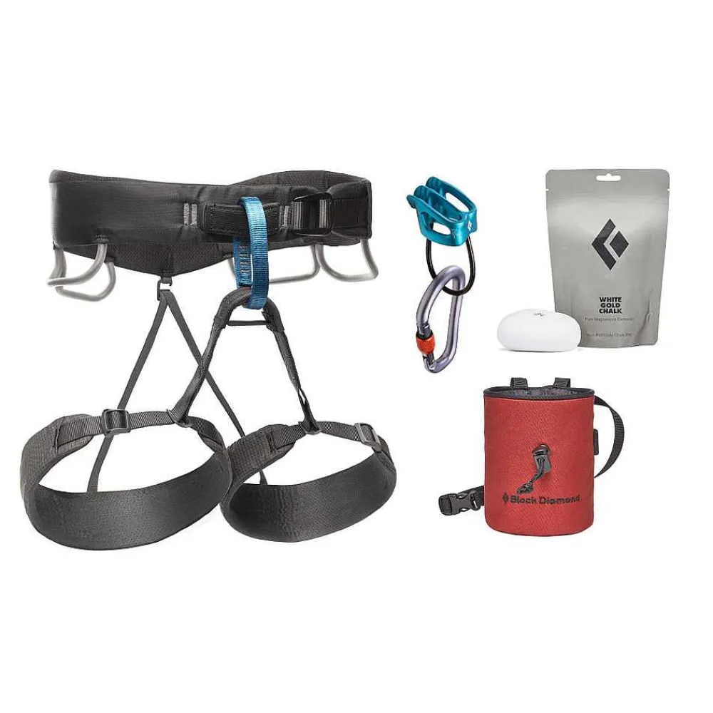 Harnesses>Black Diamond Momentum Harness - Men'S Package