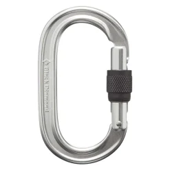 Carabiners>Black Diamond Oval Keylock Screwgate Carabiner