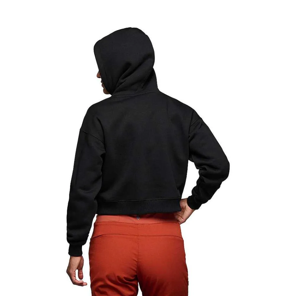 Hoodies>Black Diamond Women'S Crop Pullover Hoody
