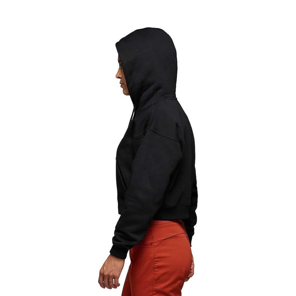 Hoodies>Black Diamond Women'S Crop Pullover Hoody