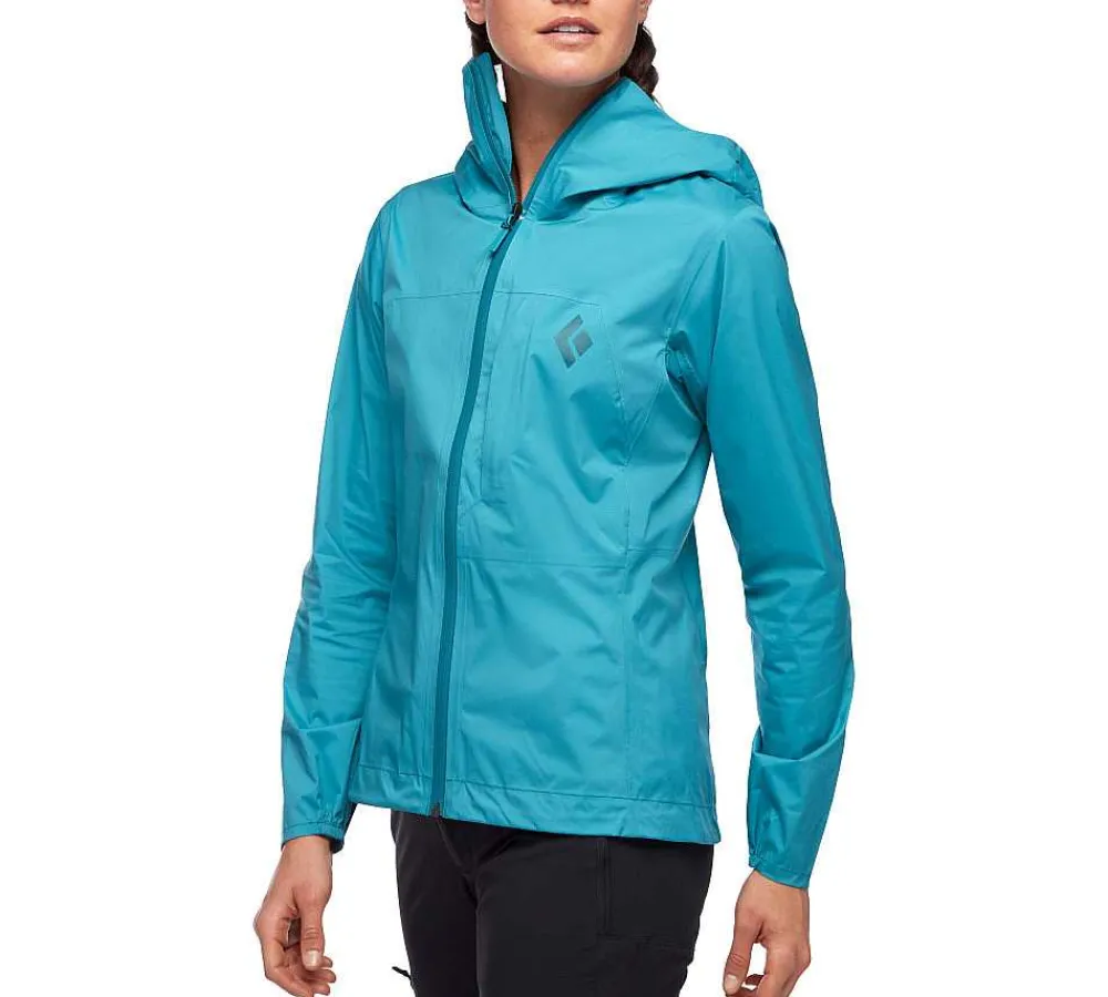 Shells>Black Diamond Women'S Fineline Stretch Rainshell
