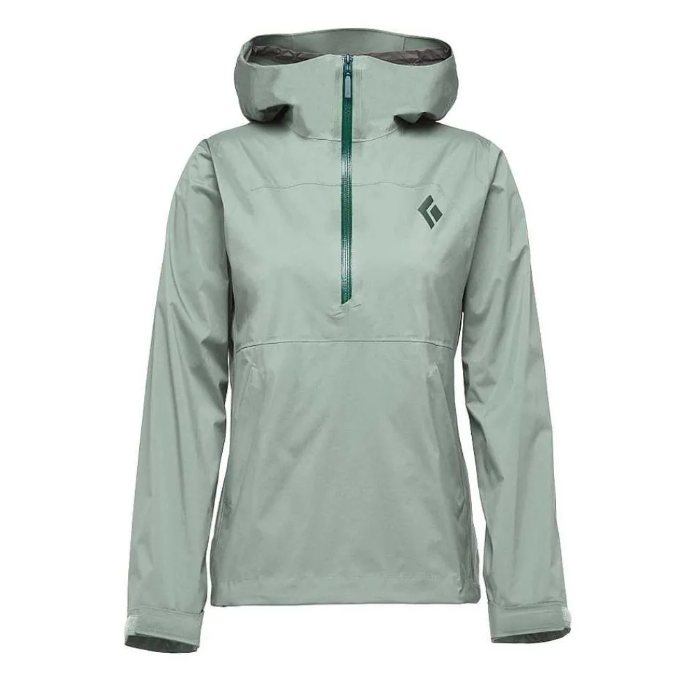 Shells>Black Diamond Women'S Stormline Stretch Anorak Rain Shell