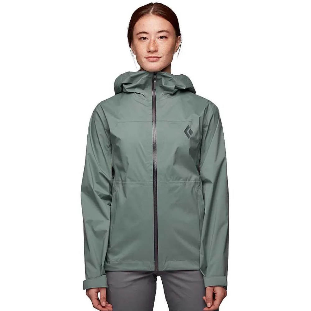 Shells>Black Diamond Women'S Stormline Stretch Rain Shell